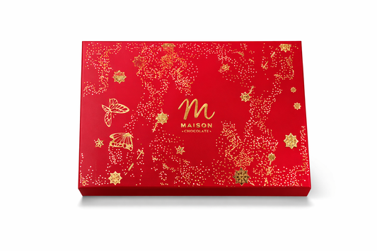 MAISON Premium Kırmızı Kutulu Çikolata 240 gr Özel Seri Çikolata